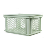 Fietskrat Kunststof Mintgroen - 40cm x 30cm x 22cm